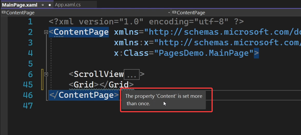.NET MAUI ContentPage